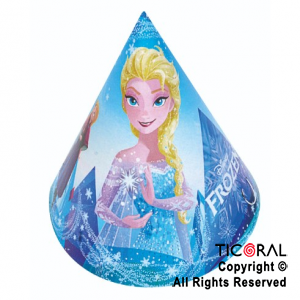 FROZEN GORRO FELIZ CUMPLE x 10